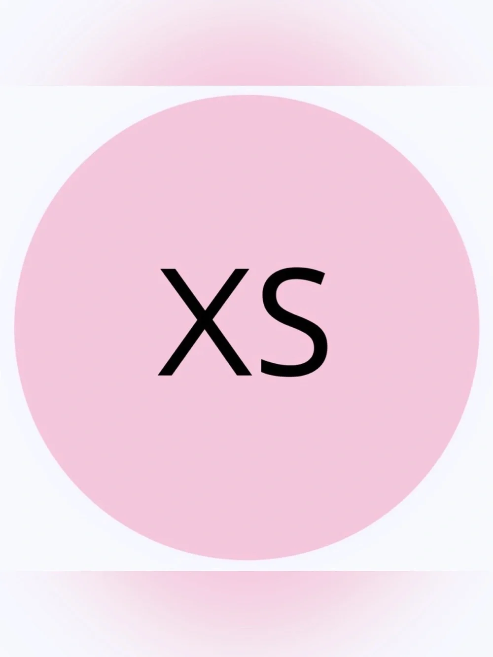 50 STICKERS - 2” ROUND - SIZE XS LABELS - PINK